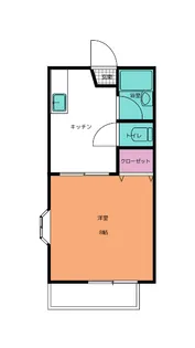 コーポマロニエ【1階】の間取り