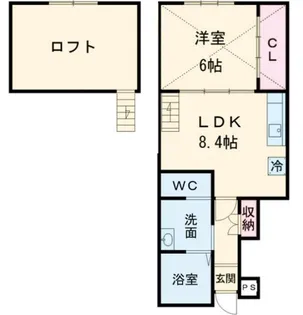 septieme (セッティエム)【1階】の間取り