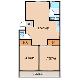 静岡県浜松市中央区佐鳴台4【マンション】の間取り