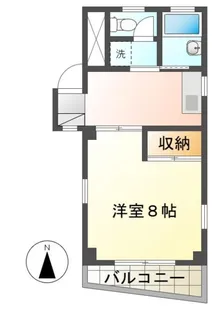 ステーションサイド京王八王子【2階】の間取り