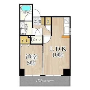 R-IIコート【5階】の間取り