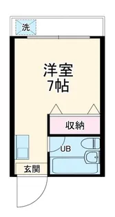 メゾン・ド・ブラン東海大学前A【1階】の間取り