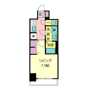 S-RESIDENCE豊田avanta【5階】の間取り