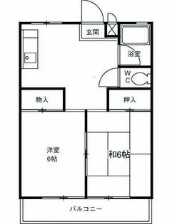 塚場ハイツIII【3階】の間取り