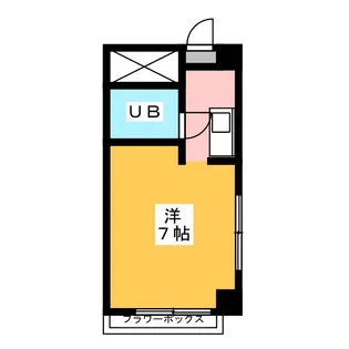 米・米・倶楽部【2階】の間取り