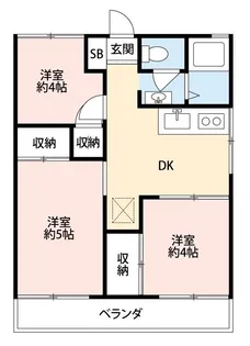 サンハイム(平塚)【1階】の間取り