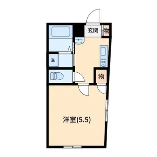 Duo Luxe浦和常盤【2階】の間取り