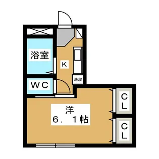 立川N&Sマンション【1階】の間取り