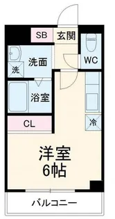 フローラ・五香【2階】の間取り