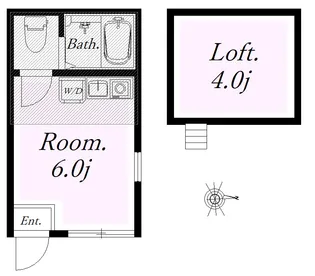 ユナイト川崎ショピニストの調べ【2階】の間取り