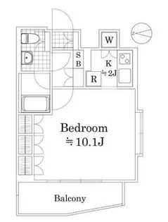 日神デュオステージ杉並井荻【1階】の間取り