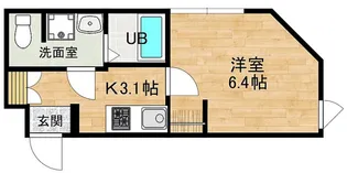 神奈川県横浜市神奈川区松本町5【マンション】の間取り