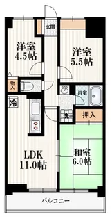 シャトー上清戸【3階】の間取り