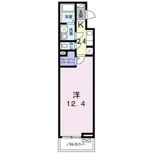 クラール新狭山【3階】の間取り
