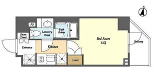 オーキッドレジデンス戸越公園【4階】の間取り