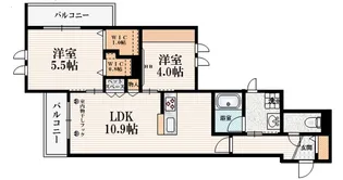 Grand Maison 青井【2階】の間取り