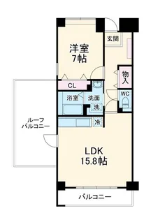 コーポレート浦和別所【5階】の間取り