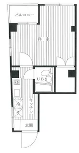 ヴェッセル巣鴨【2階】の間取り