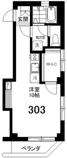 La verite Chitosedai【3階】の間取り