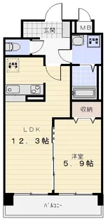 神話の杜 K【2階】の間取り