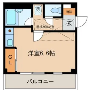 MALT立花【3階】の間取り