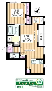 【築浅☆旭化成ヘーベルメゾン】TK.アルシオネ【1階】の間取り
