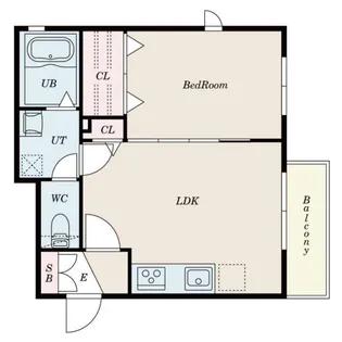 VillettaHeightsHonda【1階】の間取り