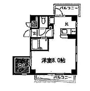 東京都荒川区南千住7【マンション】の間取り