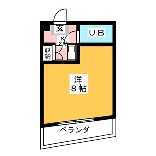 ハウザー金山【3階】の間取り