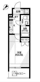 プレール・ドゥーク豊洲II【9階】の間取り