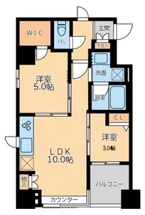 グランカーサ文京千石【4階】の間取り