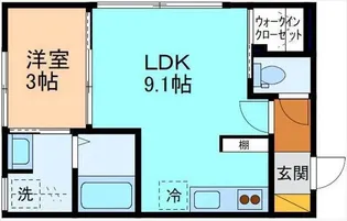 サン・ステージ今泉A棟【2階】の間取り