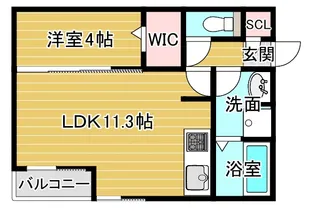 ボルボ【1階】の間取り