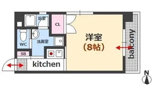 アイビーガッセ蔦本【3階】の間取り