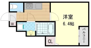 H-maison巽中【3階】の間取り