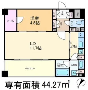 パークキューブ西ヶ原ステージの間取り