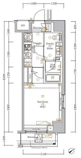 XEBECときわ台【6階】の間取り