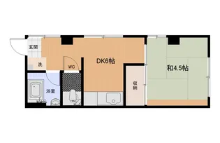 中村ビル(小川町)【3階】の間取り