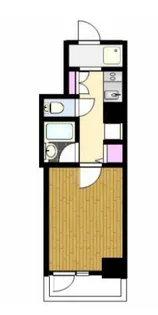 プレールドゥーク蒲田II【6階】の間取り