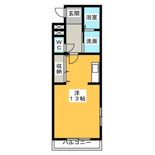 ロングライフ【1階】の間取り