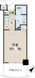 エクセル東神奈川【3階】の間取り