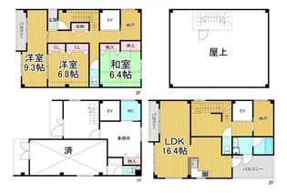 日大ビルの間取り