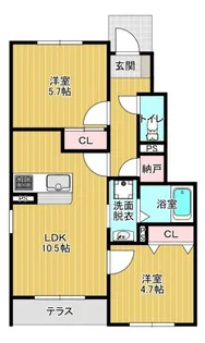 M s Garden【1階】の間取り