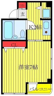 東京都板橋区板橋3【マンション】の間取り