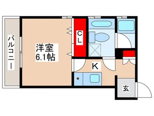 terrace five【3階】の間取り