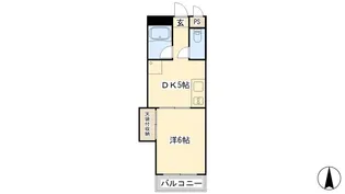 EXCEL中葛西【1階】の間取り