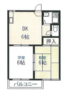 フォーブル山本【2階】の間取り
