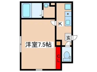 Novena Hills【3階】の間取り