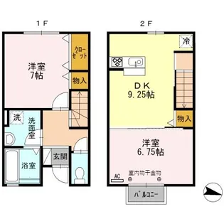 HANGLOOSE(ハングルース)の間取り