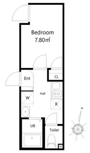 BARNEYS TABATA(バーニーズ田端)【3階】の間取り